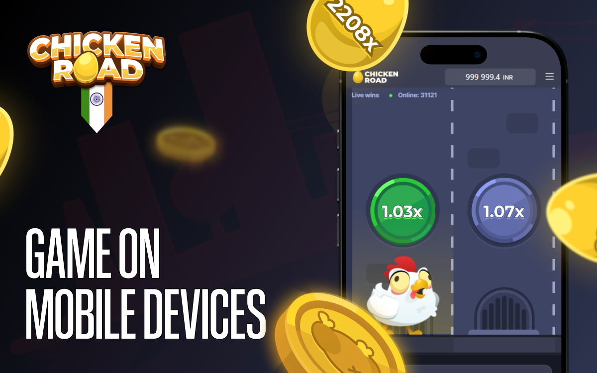 Enjoying Chicken Road game on mobile devices Playing Chicken Road game on mobile devices